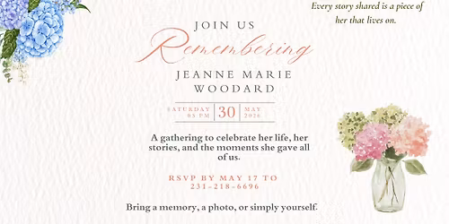 Remembering Jeanne Marie Woodard