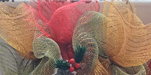 Christmas Mesh Wreath making Workshop