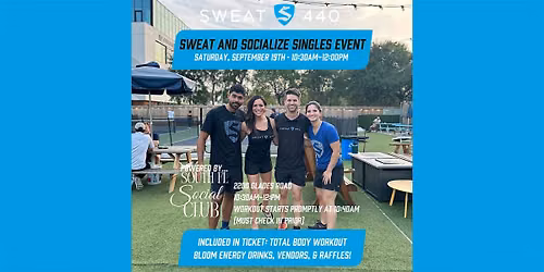 Sweat & Socialize Singles Event