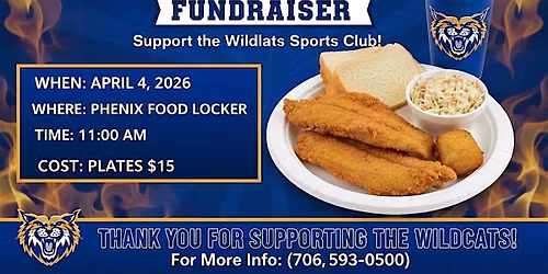 Wildcats Fish Fry Fundraiser