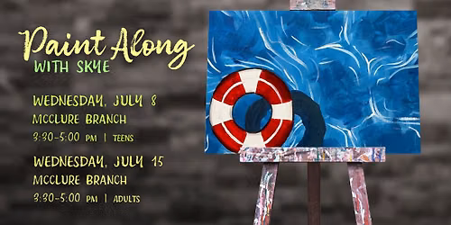 Paint Along with Skye (Separate Teen & Adult workshops)