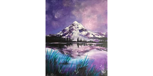 Snowy Peaks - Paint and Sip in Houston | Classpop!\u2122
