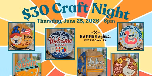 $30 Craft Night