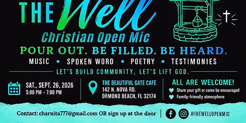 The Well - Christian Open Mic Night
