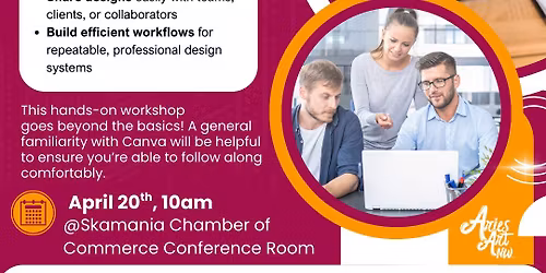 Designing with Confidence in Canva - Spring Workshop Series