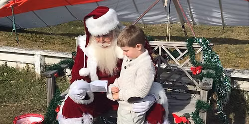 Hanging with Santa