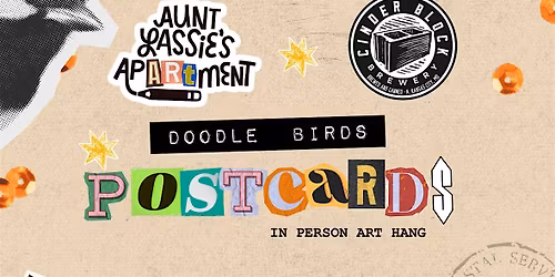 Artsy Craft: Doodle Birds Postcard Set