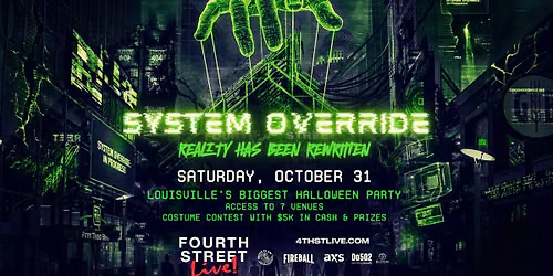 System Override: Louisville\u2019s Biggest Halloween Party