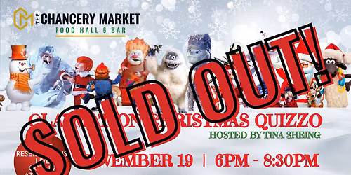 SOLD OUT: Claymation Christmas Quizzo at The Chancery