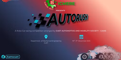 AutoRush: A national robo racing competition