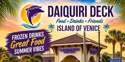 Joey Damiano at Daiquiri Deck Venice