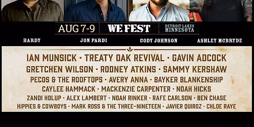 WE Fest - Friday at Soo Pass Ranch