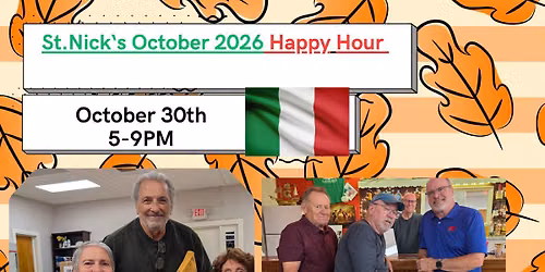 Oct 2026 Happy Hour