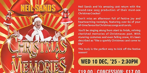 Neil Sands\u2019 Christmas Memories