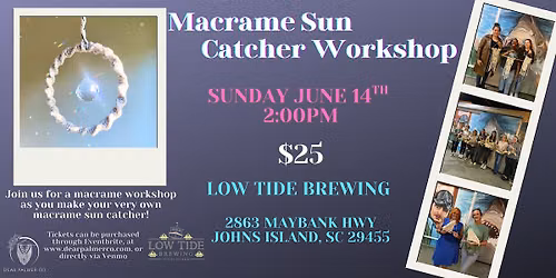 Macrame Sun Catcher Workshop