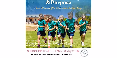 School Open Week - Student Led Guided Tours 