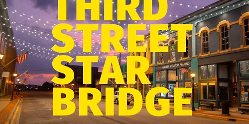 Line Dancing Under The Third Street Star Bridge