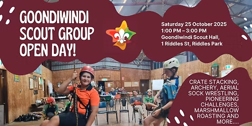 Goondiwindi Scout Group Open Day!