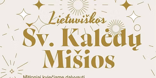 Lietuvi\u0161kos \u0160vent\u0173 Kal\u0117d\u0173 mi\u0161ios