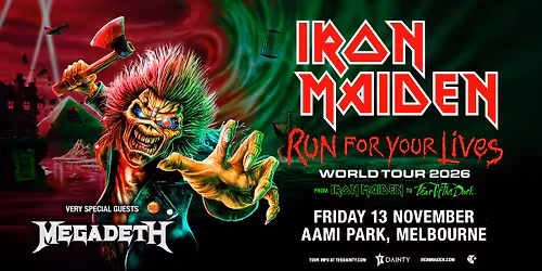 IRON MAIDEN [MELBOURNE]