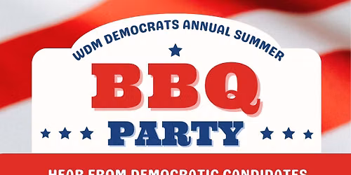 WDM Democrats BBQ