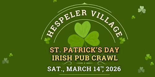 Hespeler\u2019s St Patrick's Irish Pub Crawl