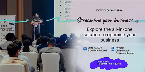 Scale Your Business: Odoo 19 Live Demo & Networking (Christchurch)