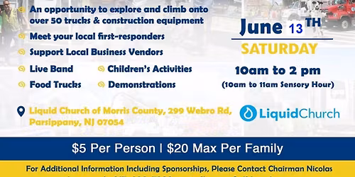 Parsippany Kiwanis Touch A Truck Festival 