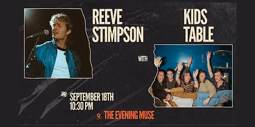 Reeve Stimpson with Kids Table