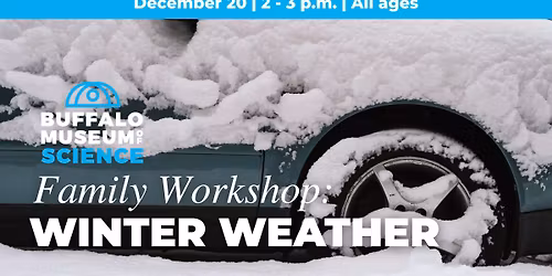Family Workshop: Winter Weather (All ages)