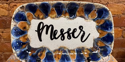 Stoneware Platter Class - Saturday, August 15th | 2-4pm
