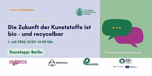 Die Zukunft der Kunststoffe ist bio \u2013 und recycelbar