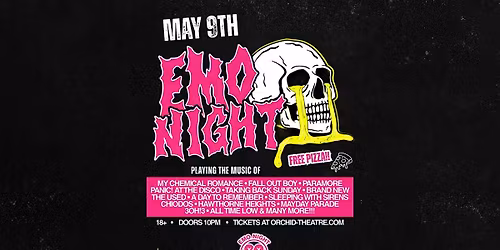 Emo Night at Orchid Theatre