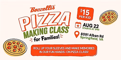 Bozzelli\u2019s Pizza Making Class for Families