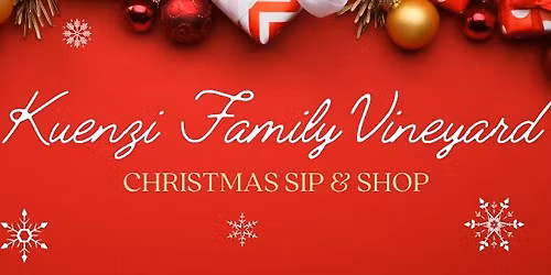 Christmas Sip & Shop