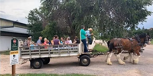 Horse-Drawn Hay Ride, Cookout & S'mores Party