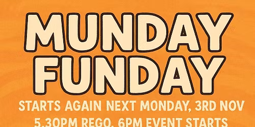 MUNDAY FUNDAY XC (Cross Country) Laps