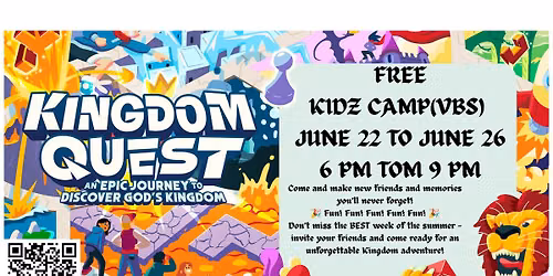 KINGDOM QUEST KIDZ CAMP (VBS)
