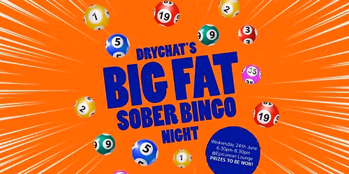Big Fat Sober Bingo Night 