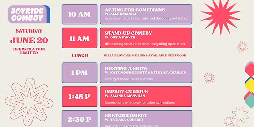 Level Up Your Comedy Skills - Workshop Day