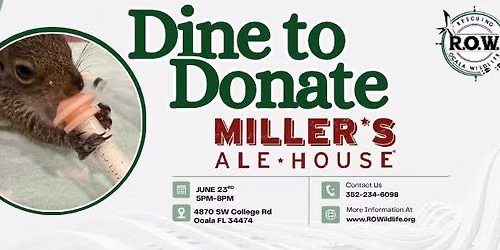 Dine to Donate: Miller's Ale House