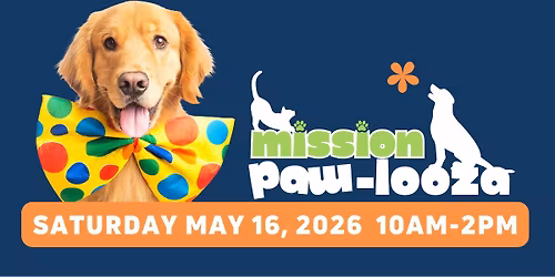 Mission Paw-looza 2026