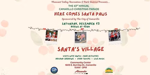 Camarillo Christmas Parade & Santa's Village