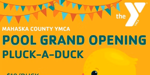 YMCA Pool Grand Opening Day!