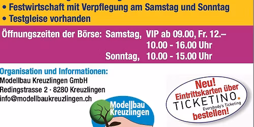 15. Grosse Spielwaren- Modelleisenbahn und Auto B\u00f6rse