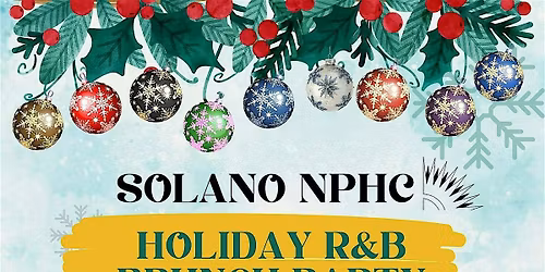 Solano NPHC Holiday R & B Brunch Party