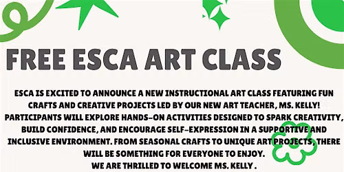 Free ESCA Art Class