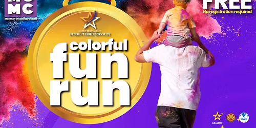Colorful Fun Run at Hunter Army Airfield