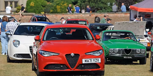 Italian Car Day at Carlton Towers