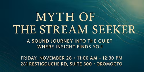 A Sound Journey into the Quiet Where Insight Finds You